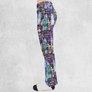 Foolish Mortal Supply Haunted Mansion Flare Leggings