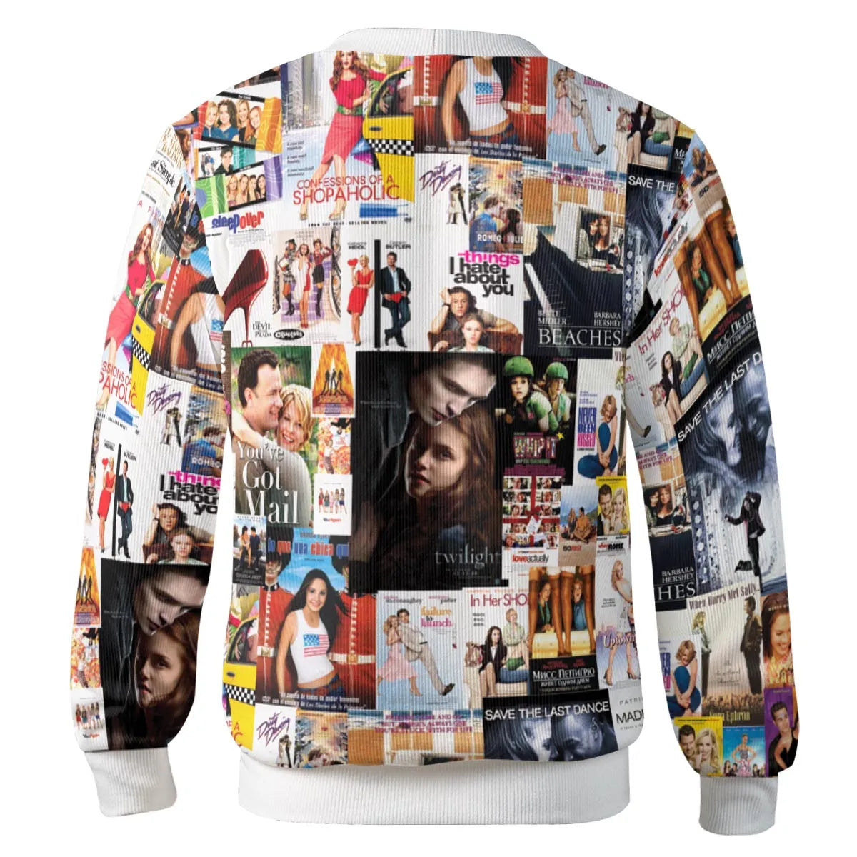 Chick Flick Movie Poster Collage Cardigan