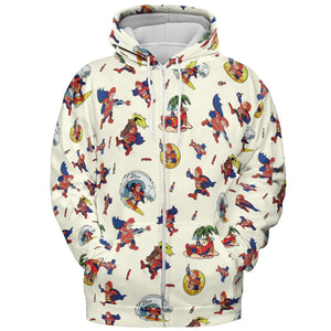 Budweiser Bud Man All-over Print Hoodie