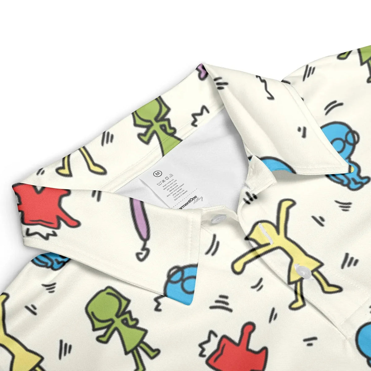 Emotions Pop Inside Out Haring AOP Men/Women Polo Shirt