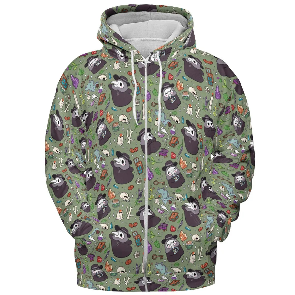 Plague Doctor All-over Print Hoodie
