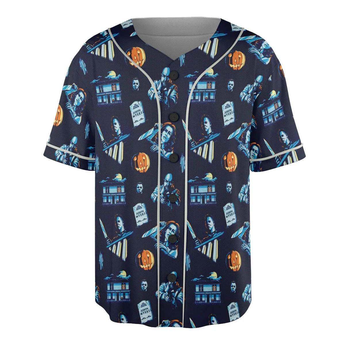 Horror Slasher Michael Myers Halloween Unisex Baseball Jersey