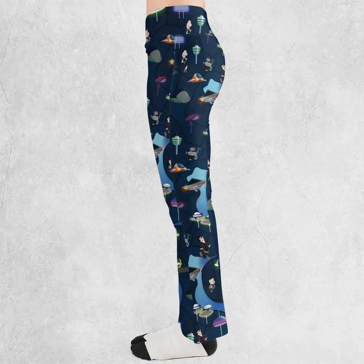 City of The Future The Jetsons Flare Leggings