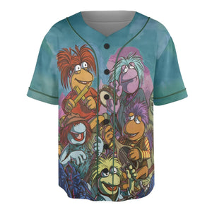 Fraggle Rock Larsen The Muppets Unisex Baseball Jersey