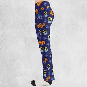 Wicked Witch Flying Monkey Flare Leggings