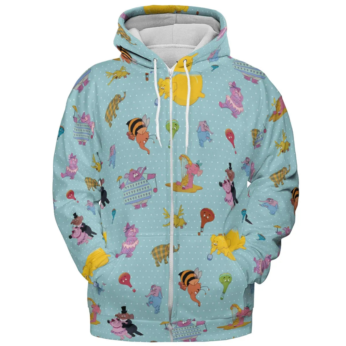 Heffalumps and Woozles Winnie the Pooh All-over Print Hoodie