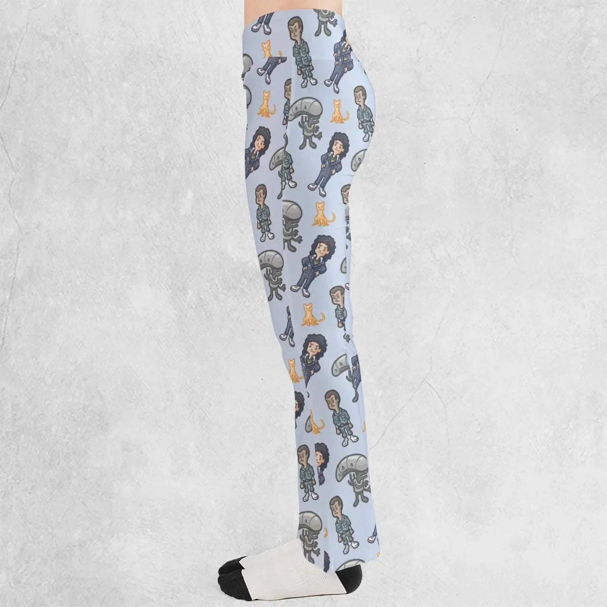 SciFi Chic Alien Flare Leggings