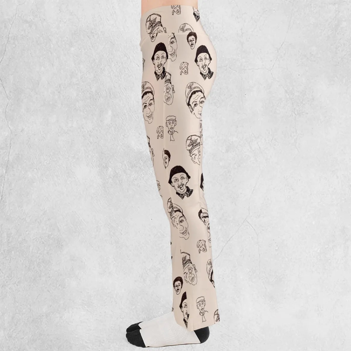 Retro Laughs Hogan's Heroes Flare Leggings