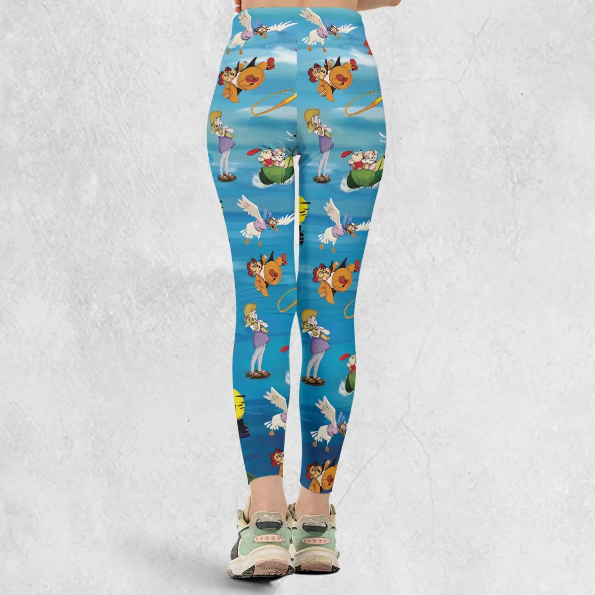 Chasing The Rescuers Characters Legging