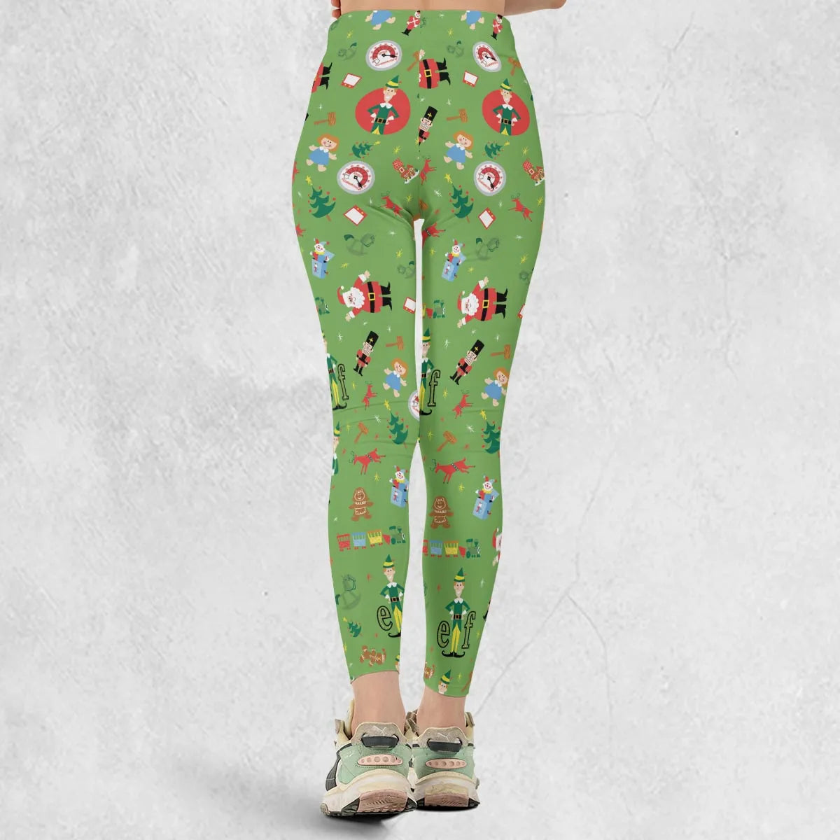 ELF Christmas Pattern Legging