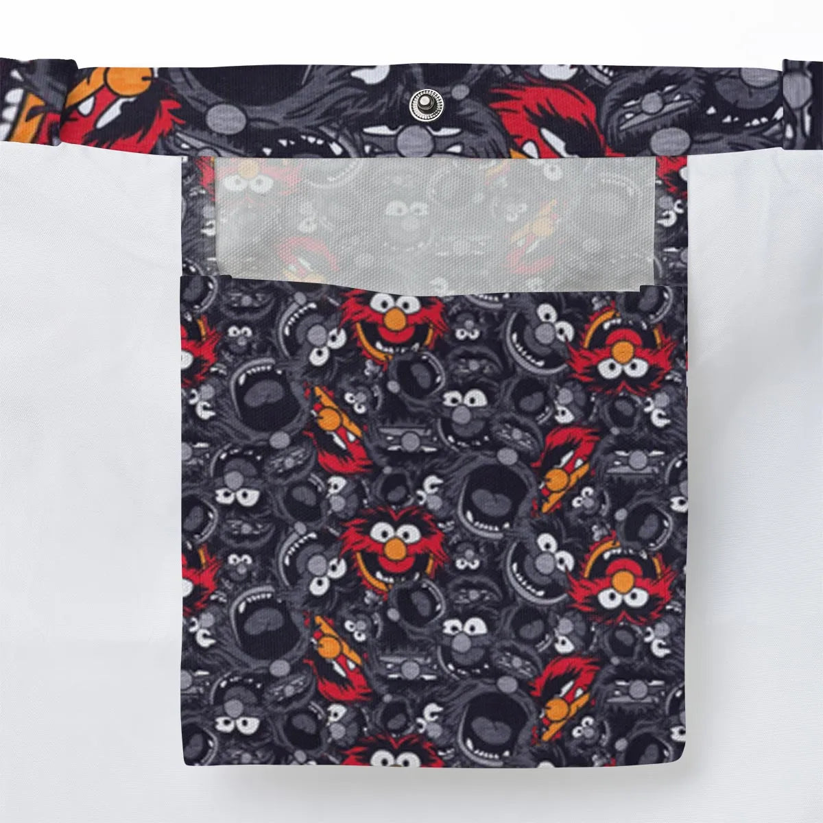 Animal The Muppets Pattern Large Tote Bag