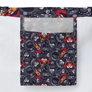 Animal The Muppets Pattern Large Tote Bag