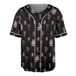 Monsters Cereal Pattern Unisex Baseball Jersey