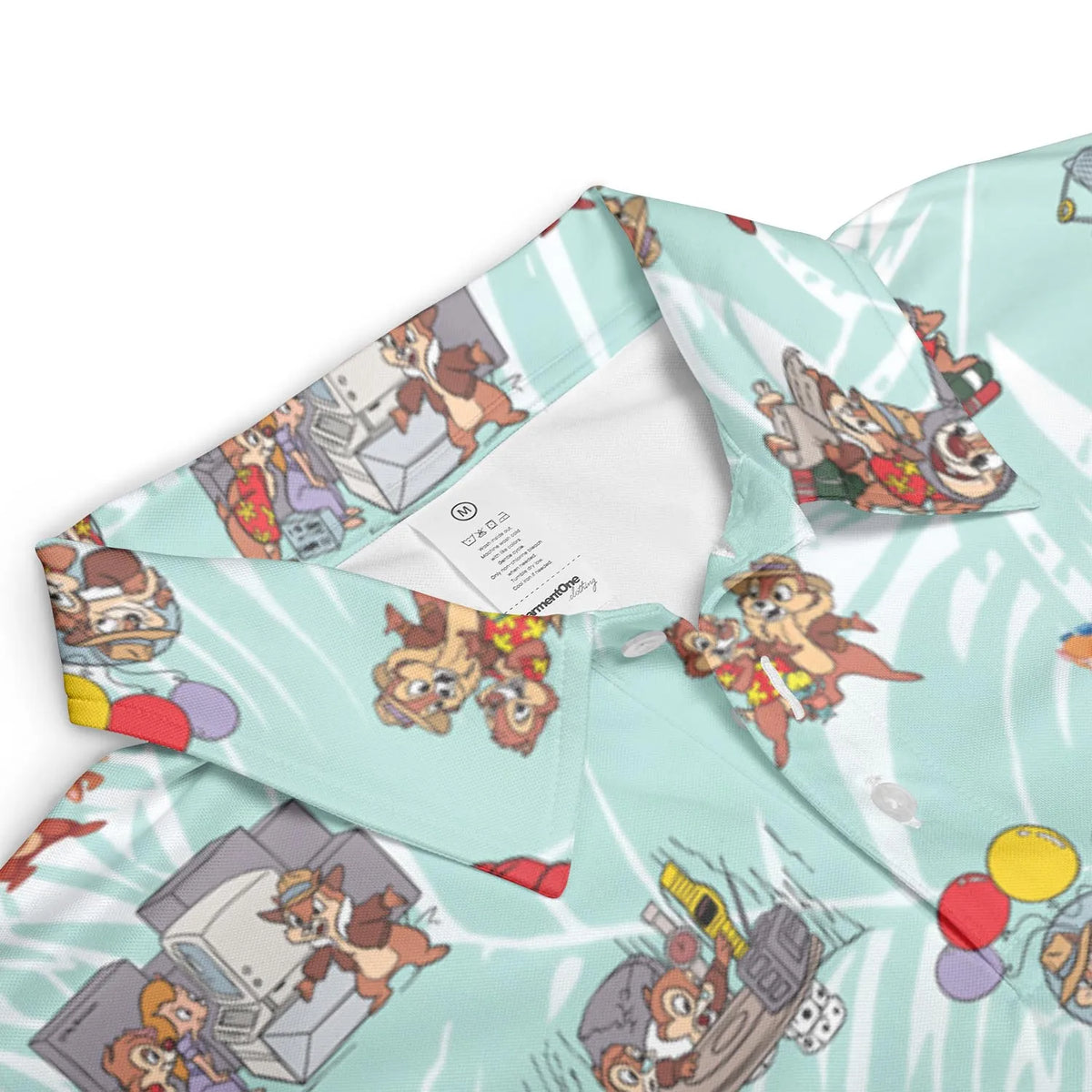 Rescue Team Chip 'n Dale Rescue Rangers AOP Men/Women Polo Shirt