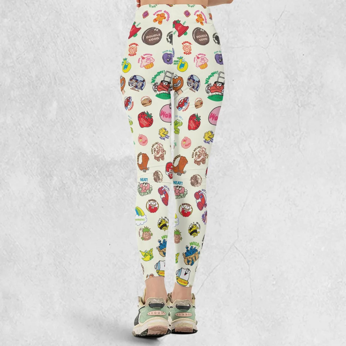 Vintage Trend Matte Scratch & Sniff Legging