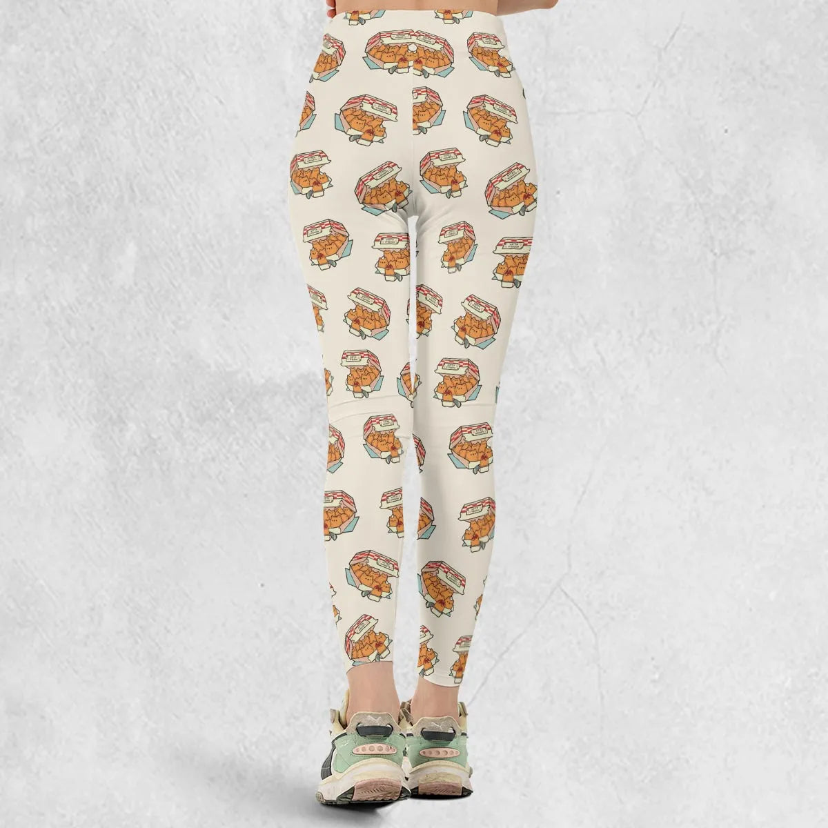 Kitten Nuggets Pattern Legging
