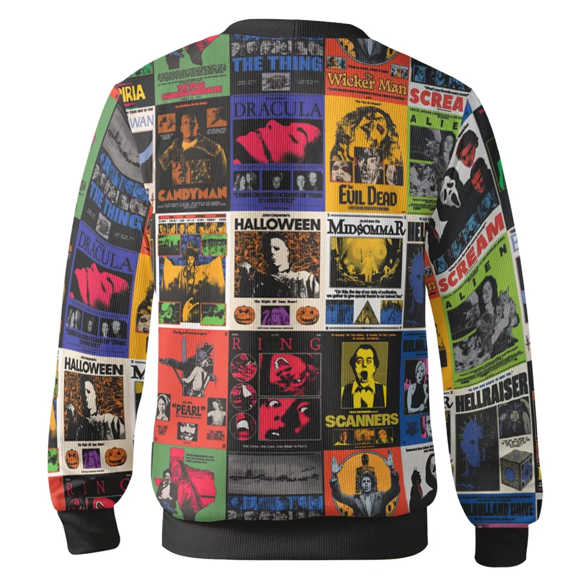 Modern Horror Movies Nope Ghostface Pinhead Pearl Leatherface Halloween Cardigan