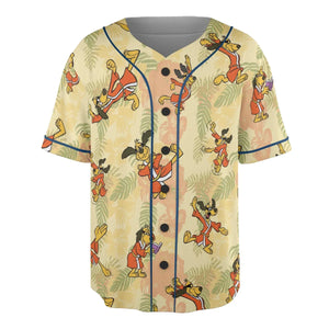Kung Fu Dog Hong Kong Phooey Unisex Baseball Jersey
