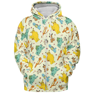 Family 'Mon Mashup All-over Print Hoodie