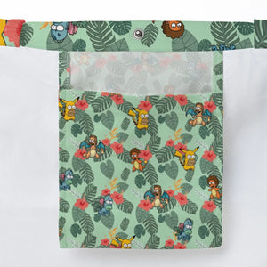 Simpsonmon The Simpsons Pokemon Mashup Large Tote Bag