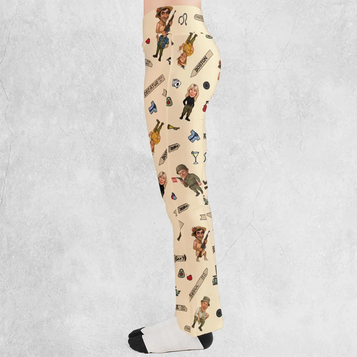 Best Care Anywhere in Korea M*A*S*H Flare Leggings