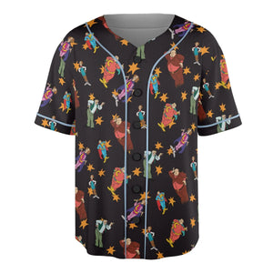 The Three Stooges Action Unisex Baseball Jersey
