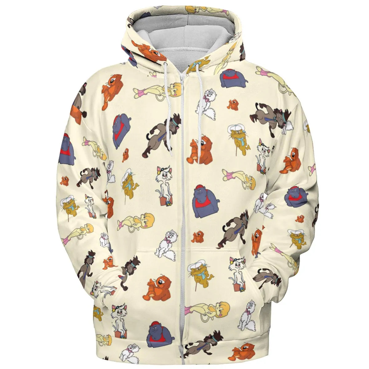 Heathcliff and the Catillac Cats All-over Print Hoodie