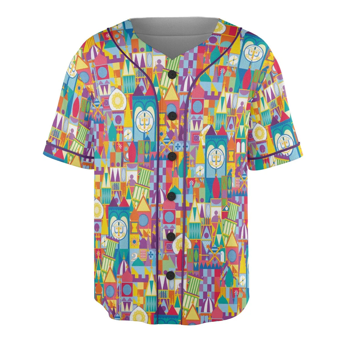 It's a Small World Unisex Baseball Jersey