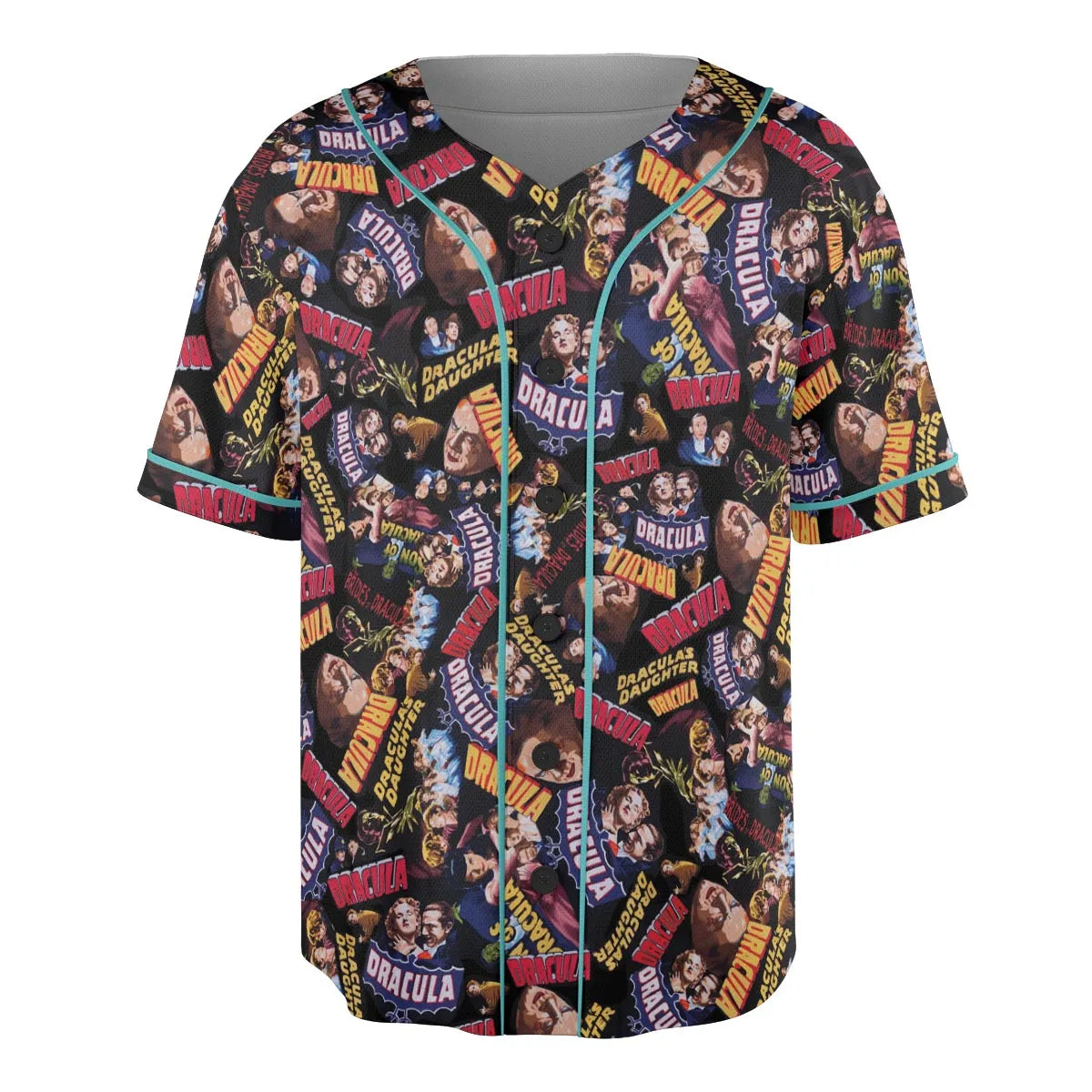 Classic Horror Films Unisex Baseball Jersey