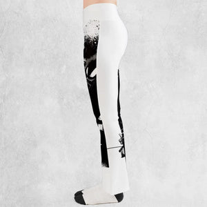 Cubone and the Ghosts Flare Leggings