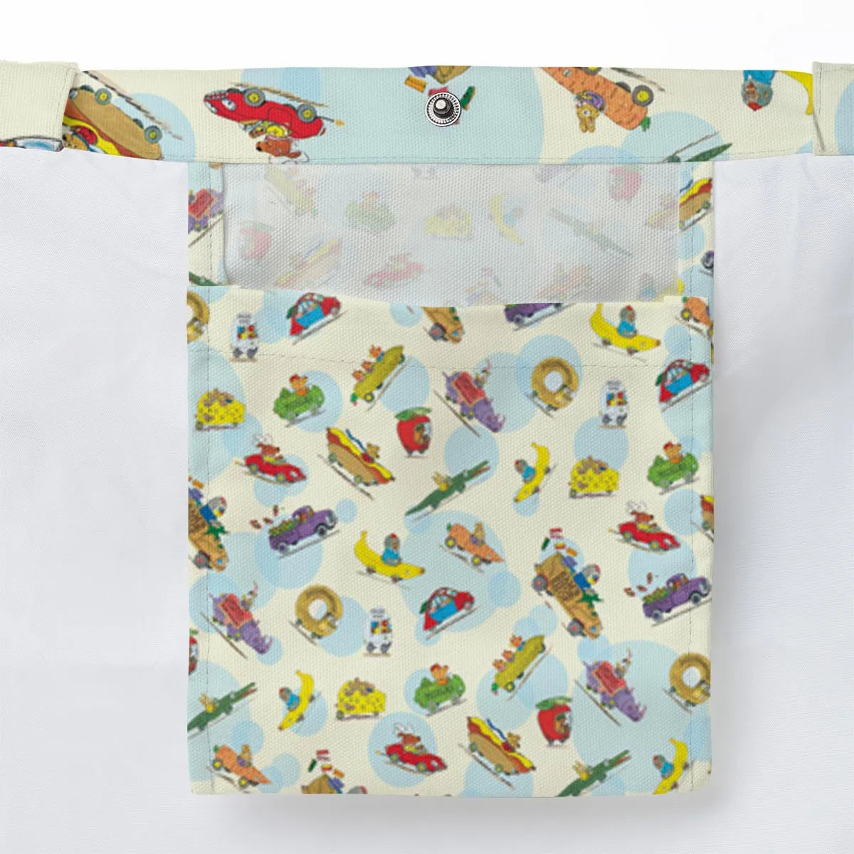 The Busy World of Richard Scarry Large Tote Bag