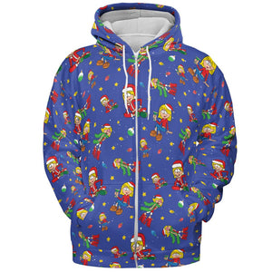 All-over Print Hoodie - STVPWXRM -  - 3