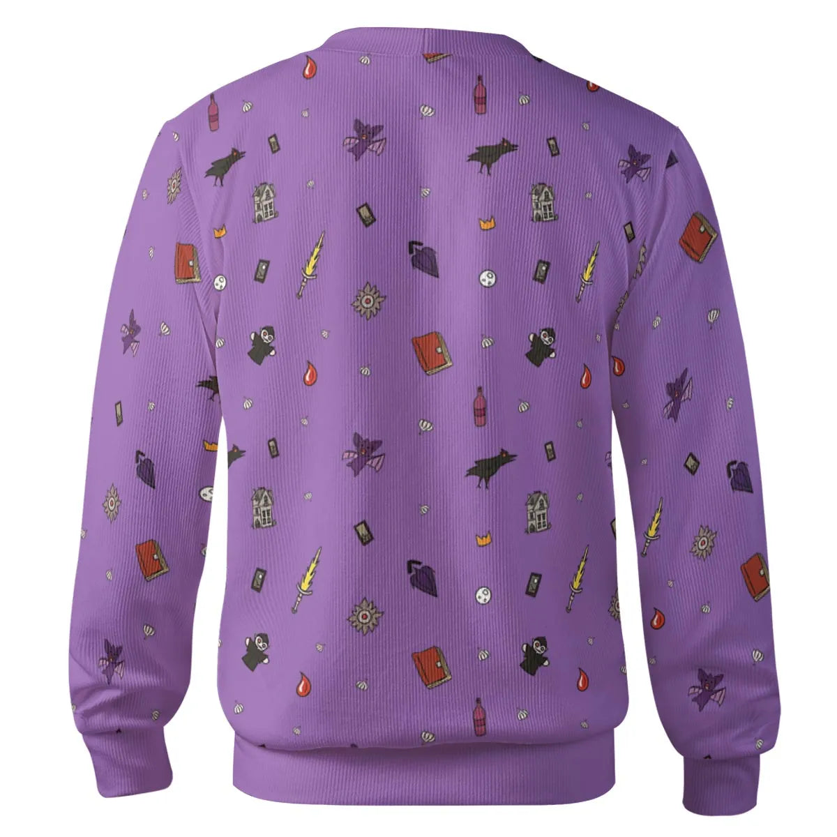 Barovia Dungeons and Dragons Pattern Cardigan
