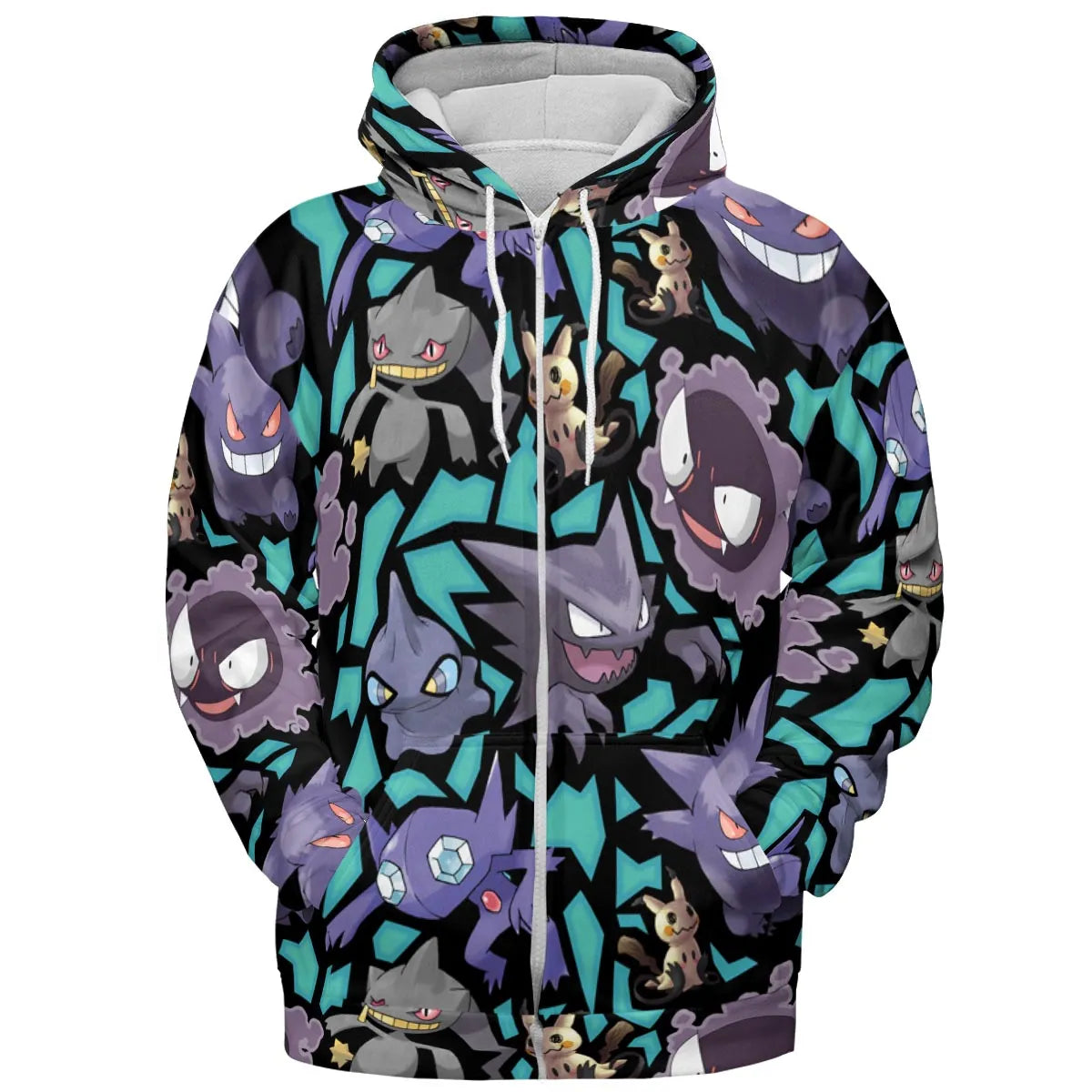 Ghost Type Pokemon All-over Print Hoodie