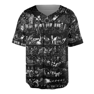 Nightmare Journey Unisex Baseball Jersey