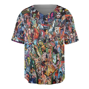 Horror My Love Unisex Baseball Jersey