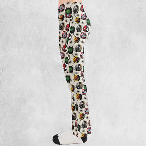 Teenage Mutant Ninja Turtles Pattern Flare Leggings