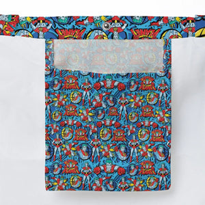 Hero of the Environment Captain Planet and the Planeteers Large Tote Bag