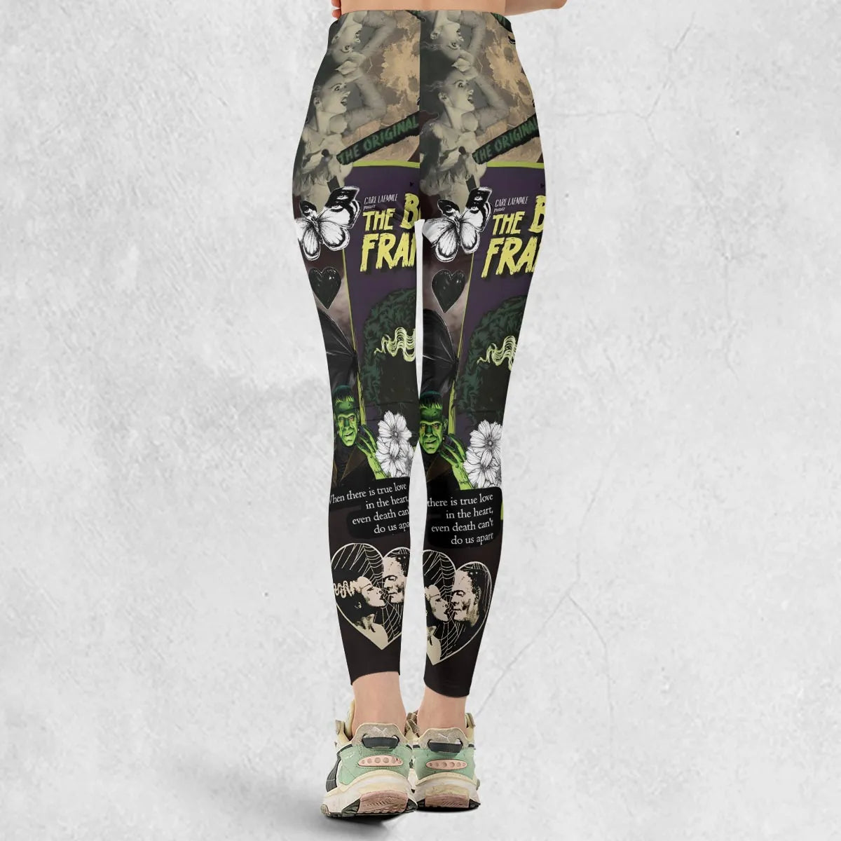 Vintage Bride Of Frankenstein Legging