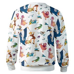 Sword in the Stone Pattern Cardigan