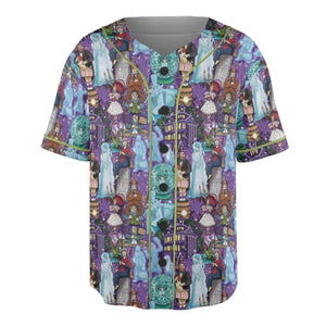 Foolish Mortal Supply Haunted Mansion Unisex Baseball Jersey