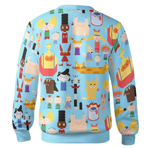 90's Carton Pixel Cardigan