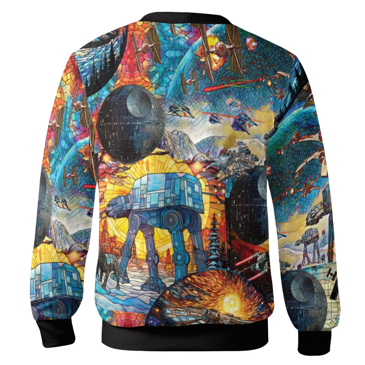 Spaceships Death Star Suncatcher Glass Cardigan