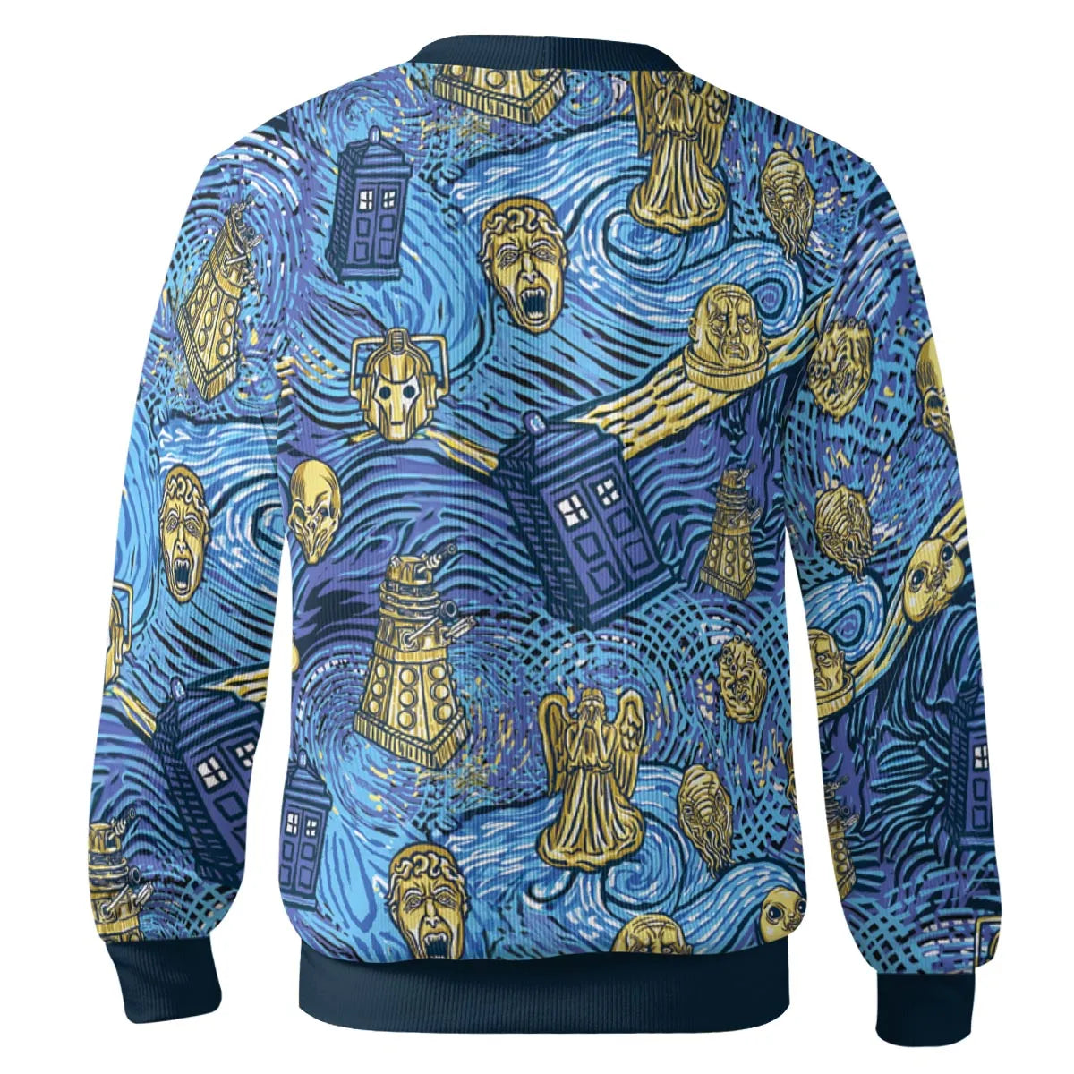 Starry Night Tardis Doctor Who Cardigan