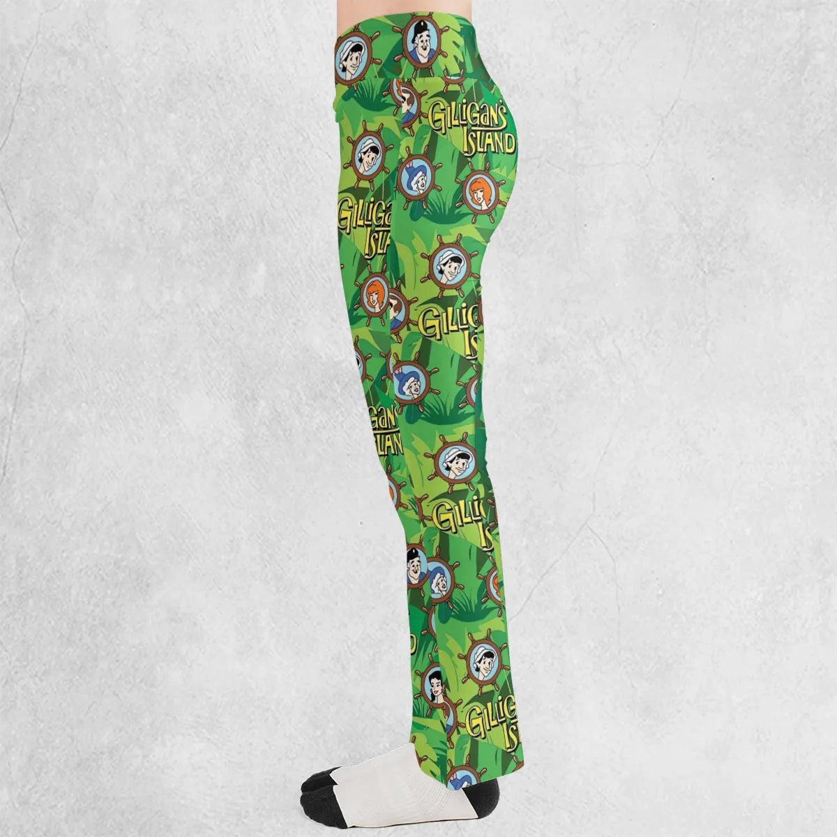 Gilligan's Island Characters Flare Leggings