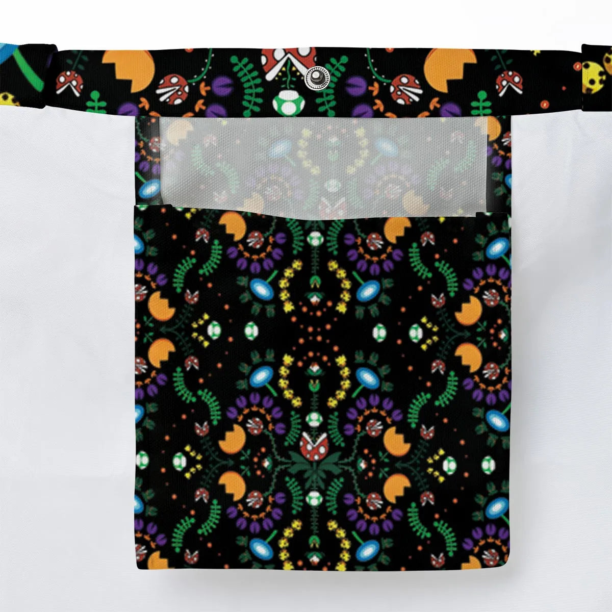 Mario Bros Piranha Plant Large Tote Bag