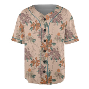 Star Wars Ships Floral Pattern Unisex Baseball Jersey