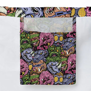 Nostalgic Villains Teenage Mutant Ninja Turtles Large Tote Bag