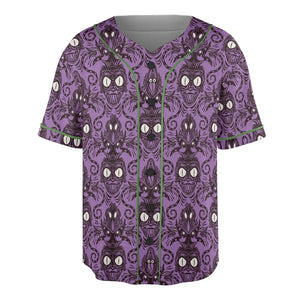 Beetlejuice Haunted Mansion Themed Unisex Baseball Jersey