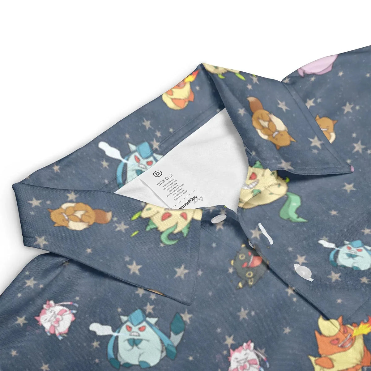 Gengar as Eevee The Eeveelutions Pokemon AOP Men/Women Polo Shirt
